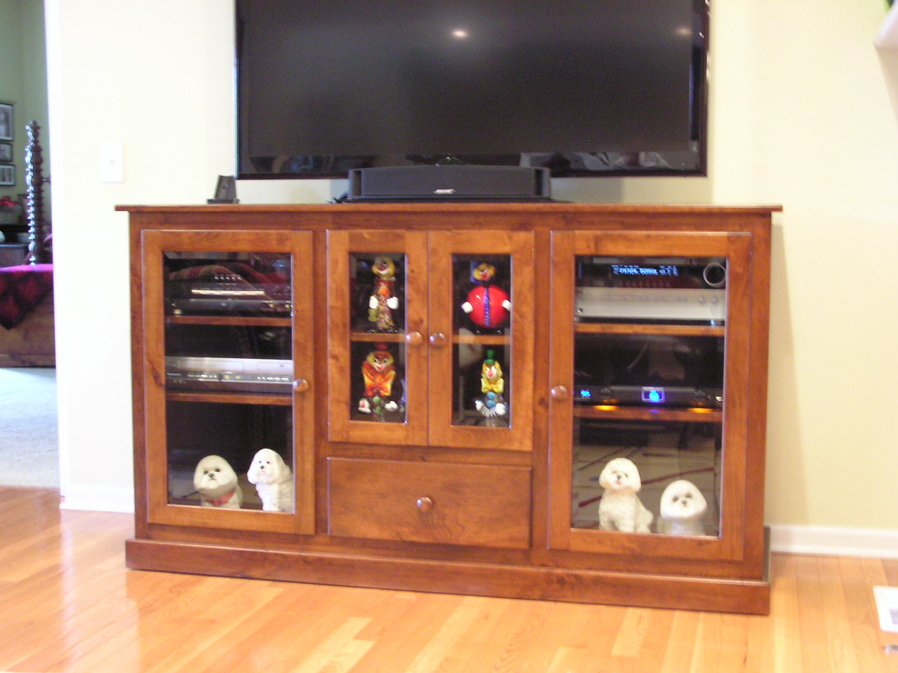 Amish Plasma TV Cabinet